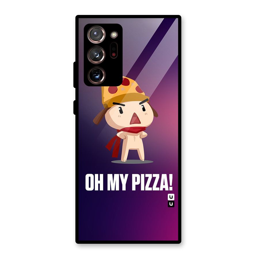 Oh My Pizza Glass Back Case for Galaxy Note 20 Ultra