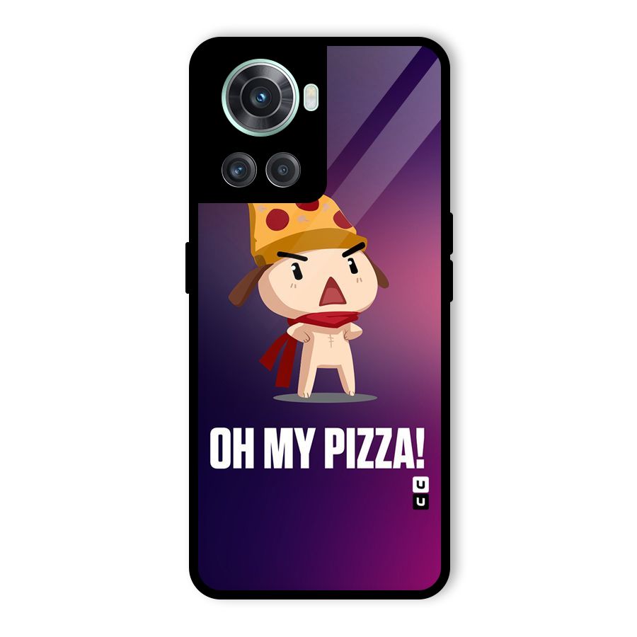 Oh My Pizza Glass Back Case for OnePlus 10R