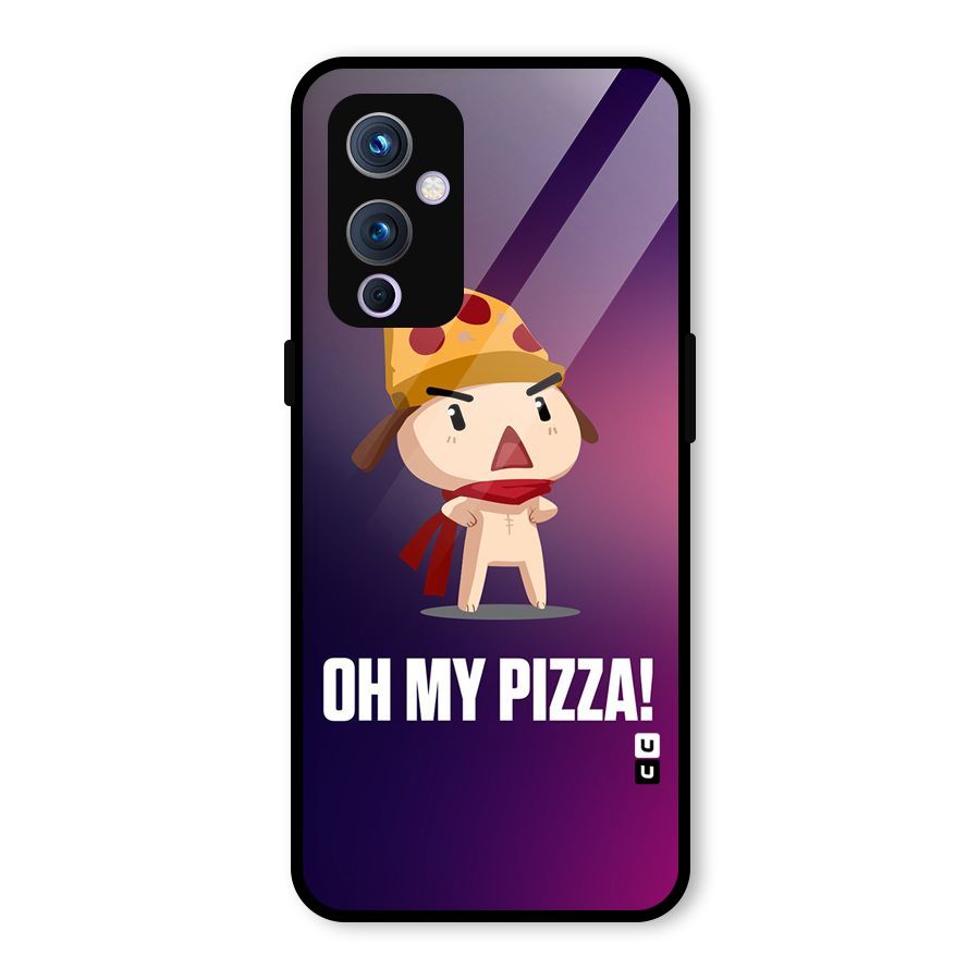 Oh My Pizza Glass Back Case for OnePlus 9