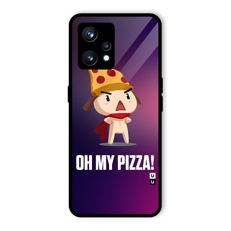 Oh My Pizza Glass Back Case for Realme 9 Pro Plus 5G