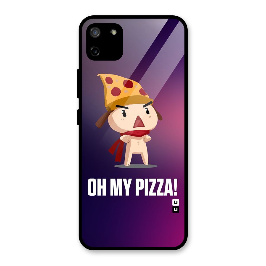 Oh My Pizza Glass Back Case for Realme C11