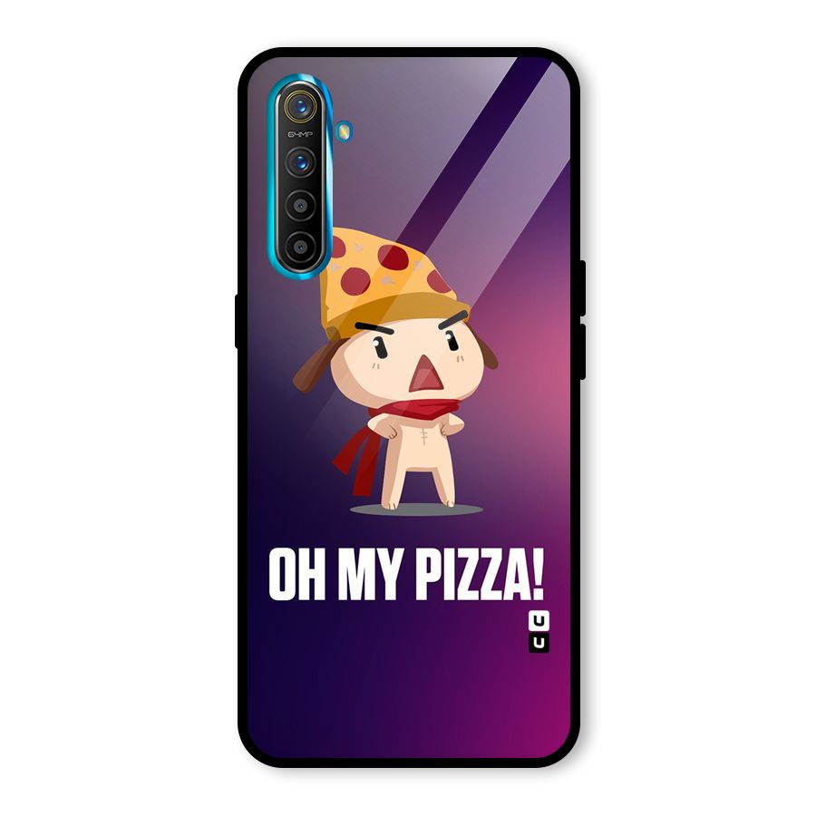 Oh My Pizza Glass Back Case for Realme X2