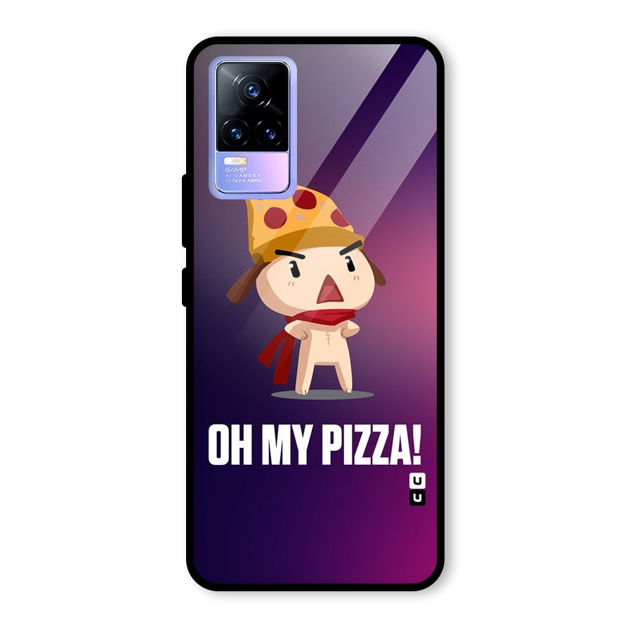 Oh My Pizza Glass Back Case for Vivo Y73