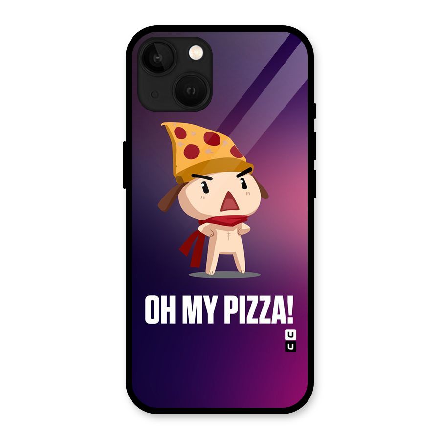 Oh My Pizza Glass Back Case for iPhone 13