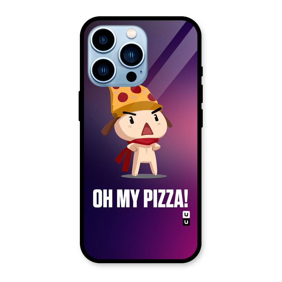 Oh My Pizza Glass Back Case for iPhone 13 Pro