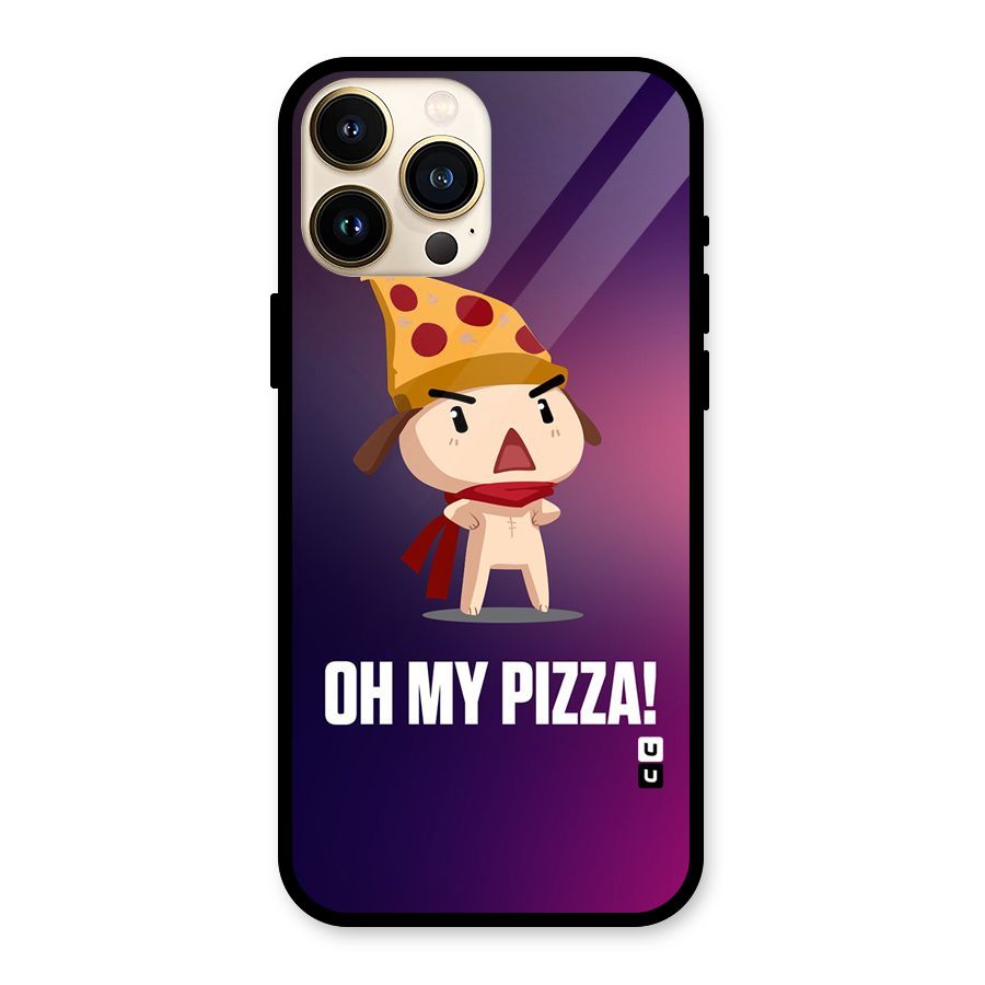 Oh My Pizza Glass Back Case for iPhone 13 Pro Max