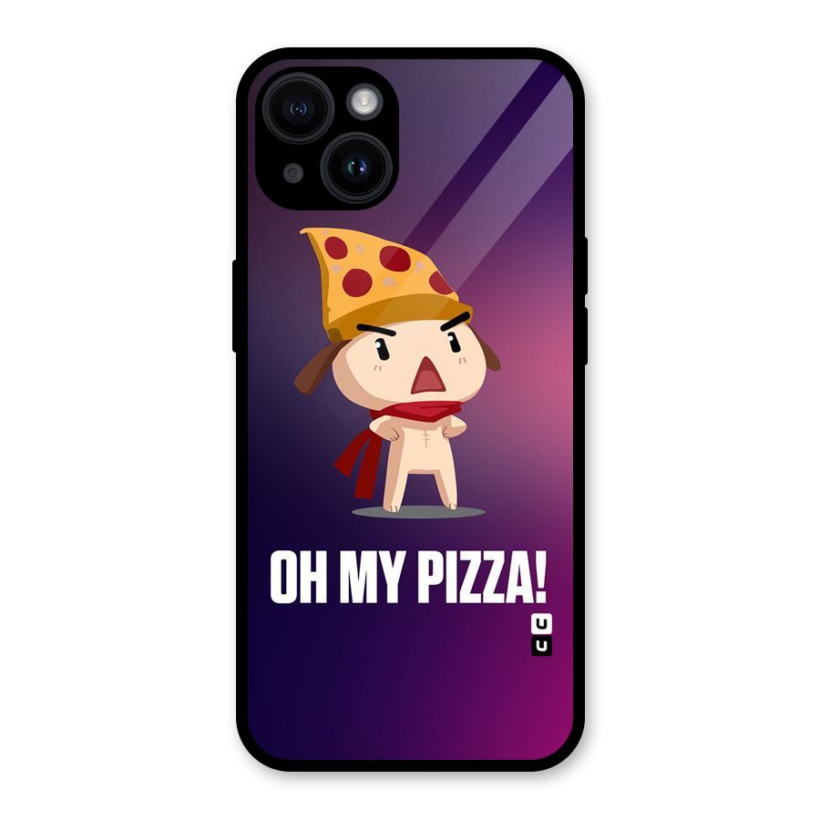 Oh My Pizza Glass Back Case for iPhone 14
