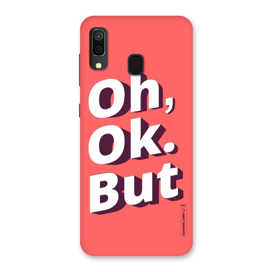 Oh Ok But Back Case for Galaxy M10s