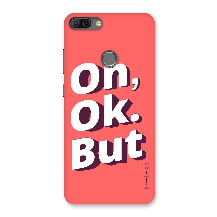 Oh Ok But Back Case for Infinix Hot 6 Pro