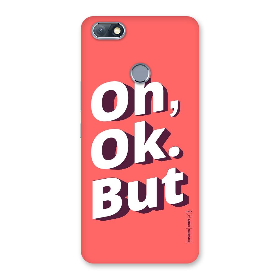 Oh Ok But Back Case for Infinix Note 5
