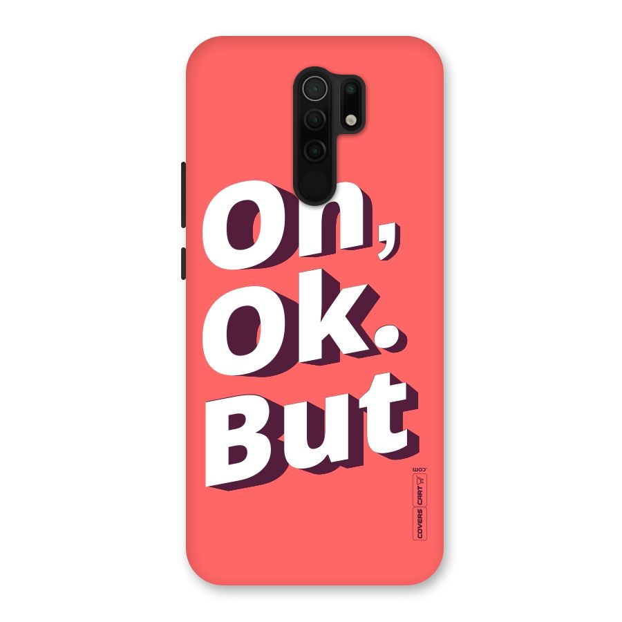 Oh Ok But Back Case for Poco M2