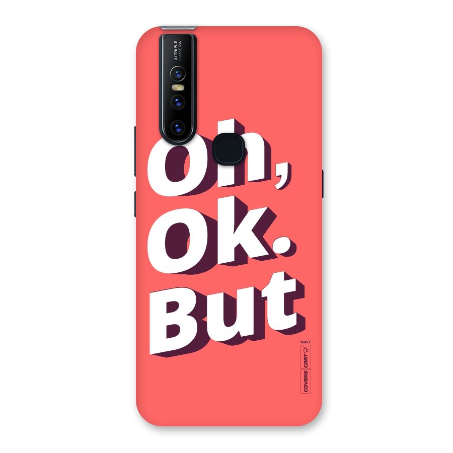 Oh Ok But Back Case for Vivo V15
