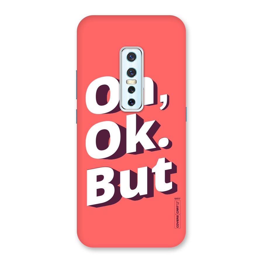 Oh Ok But Back Case for Vivo V17 Pro