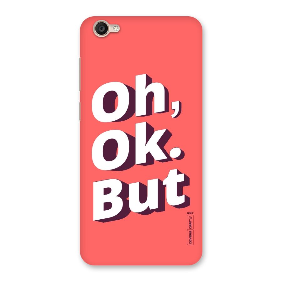 Oh Ok But Back Case for Vivo Y55s
