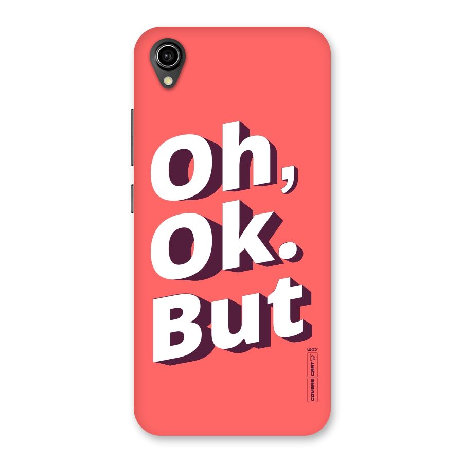 Oh Ok But Back Case for Vivo Y90
