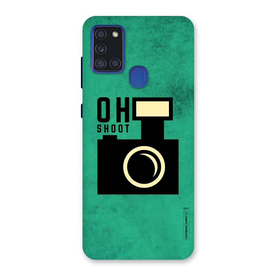 Oh Shoot Back Case for Galaxy A21s