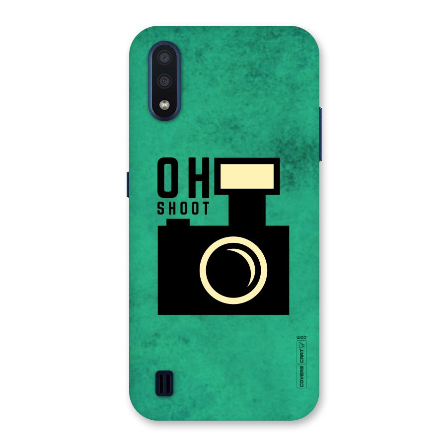 Oh Shoot Back Case for Galaxy M01