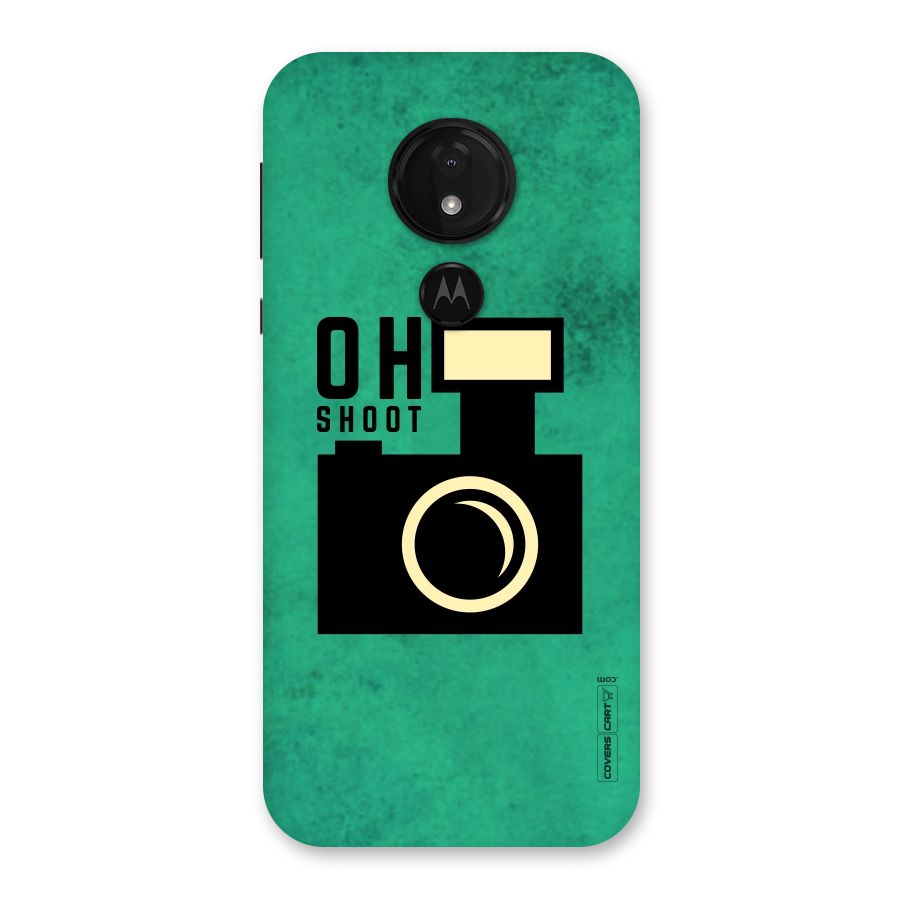 Oh Shoot Back Case for Moto G7 Power