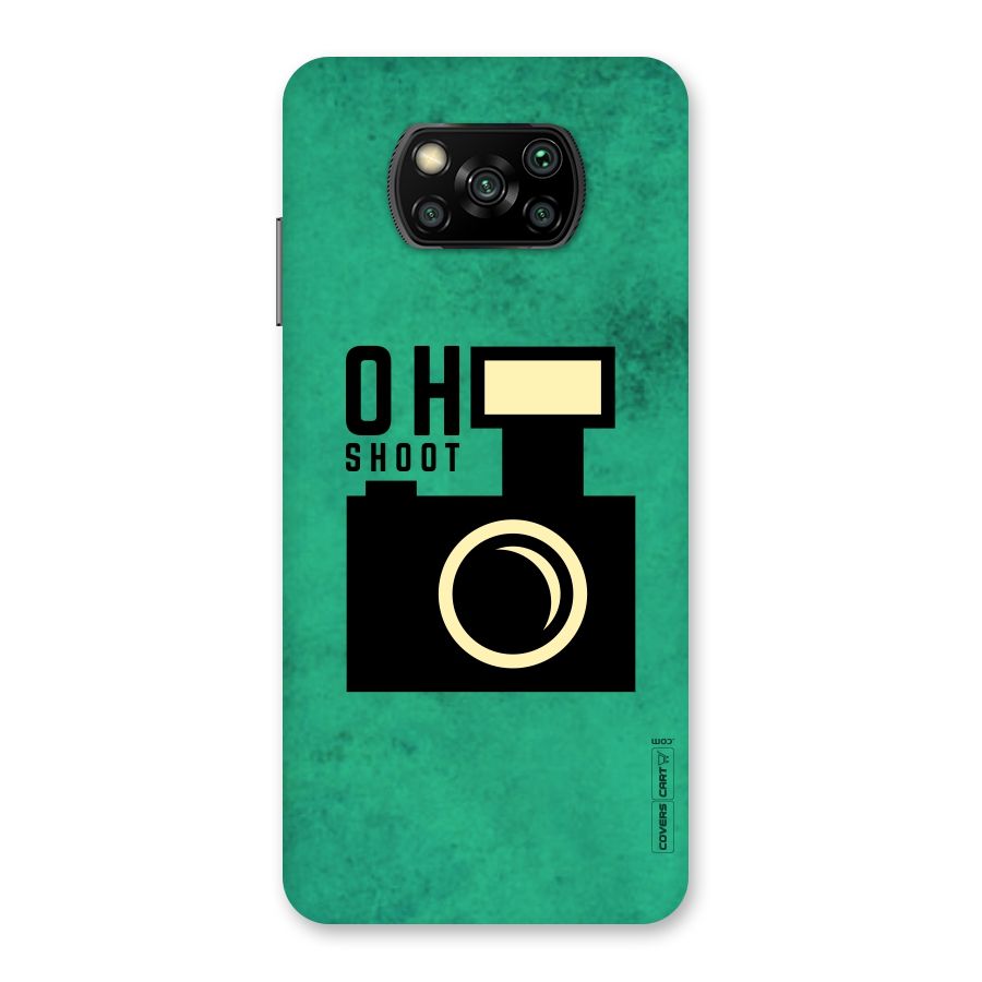 Oh Shoot Back Case for Poco X3