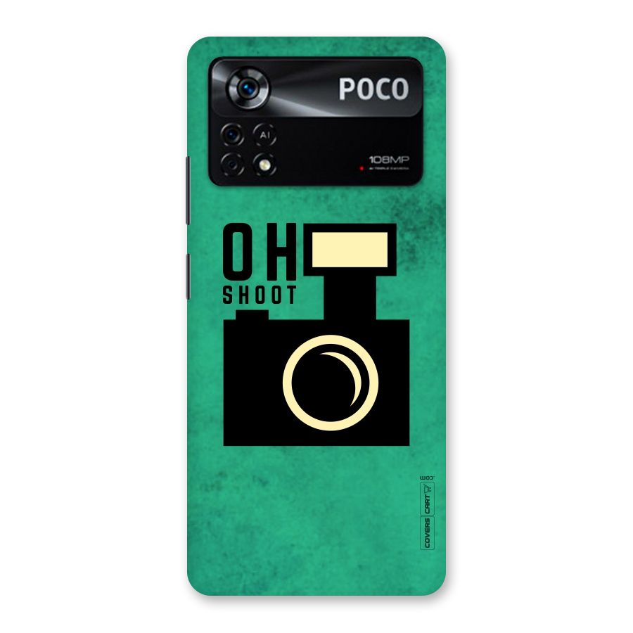 Oh Shoot Back Case for Poco X4 Pro 5G