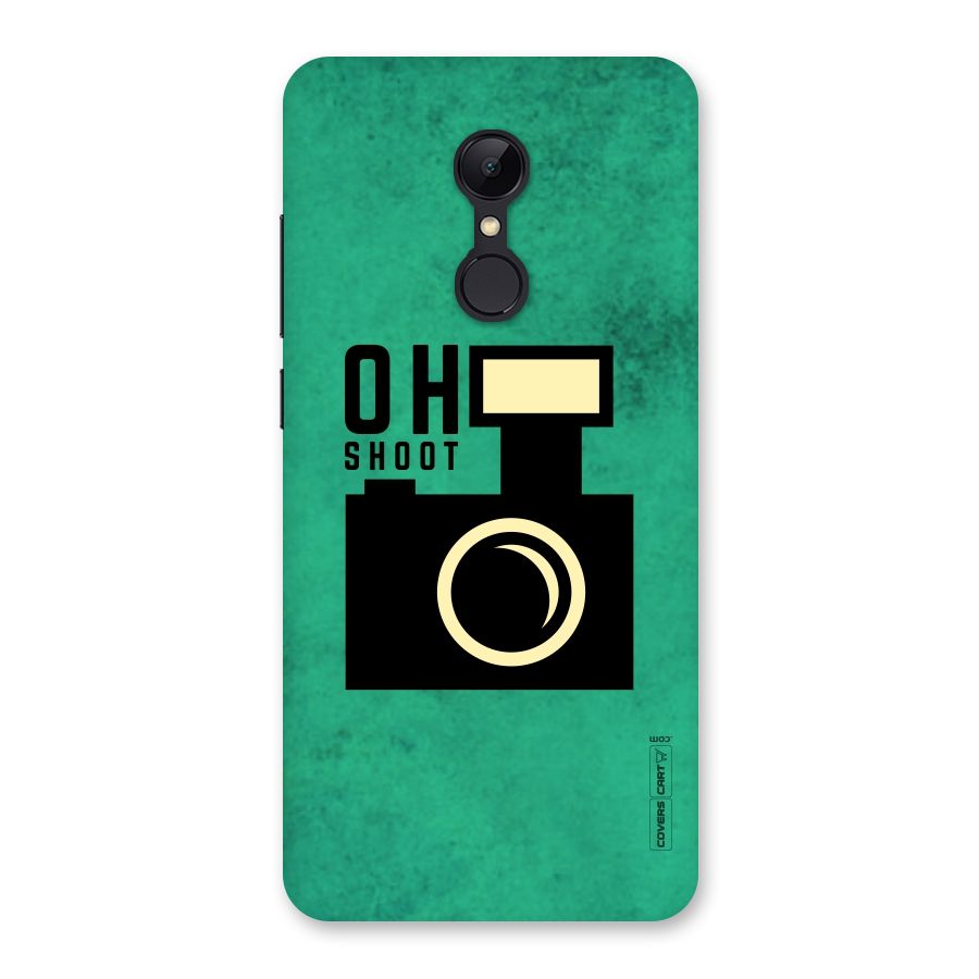Oh Shoot Back Case for Redmi 5