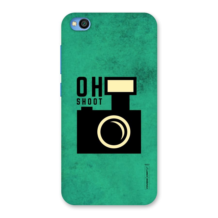 Oh Shoot Back Case for Redmi Go