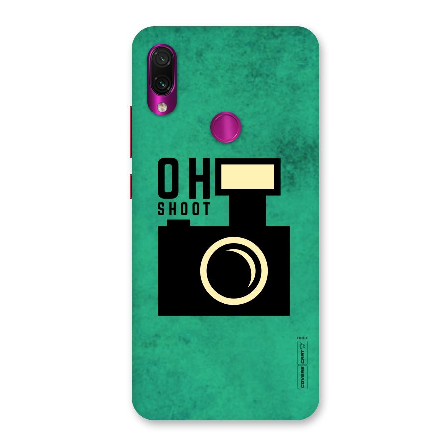 Oh Shoot Back Case for Redmi Note 7 Pro