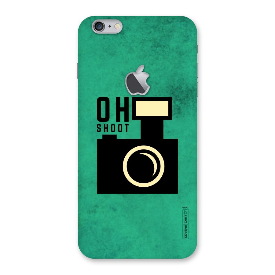 Oh Shoot Back Case for iPhone 6 Plus 6S Plus Logo Cut