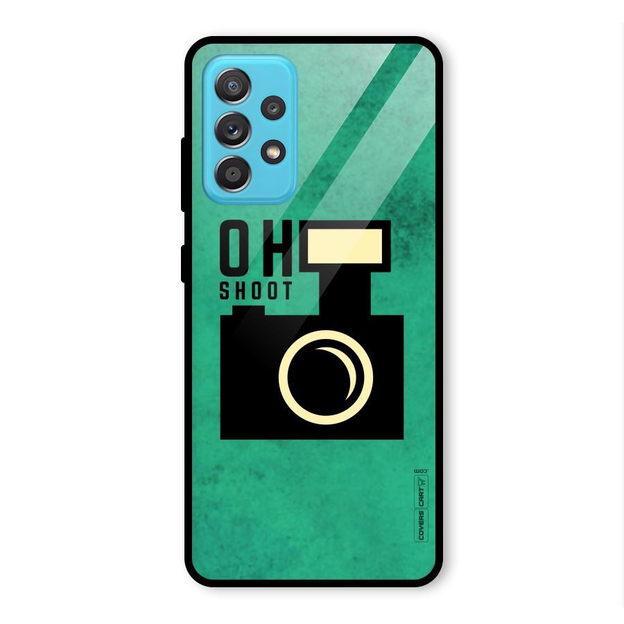 Oh Shoot Glass Back Case for Galaxy A52