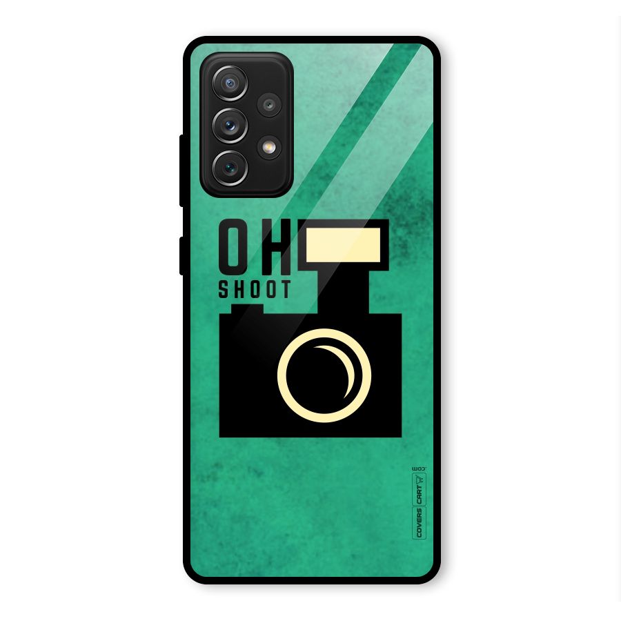Oh Shoot Glass Back Case for Galaxy A72