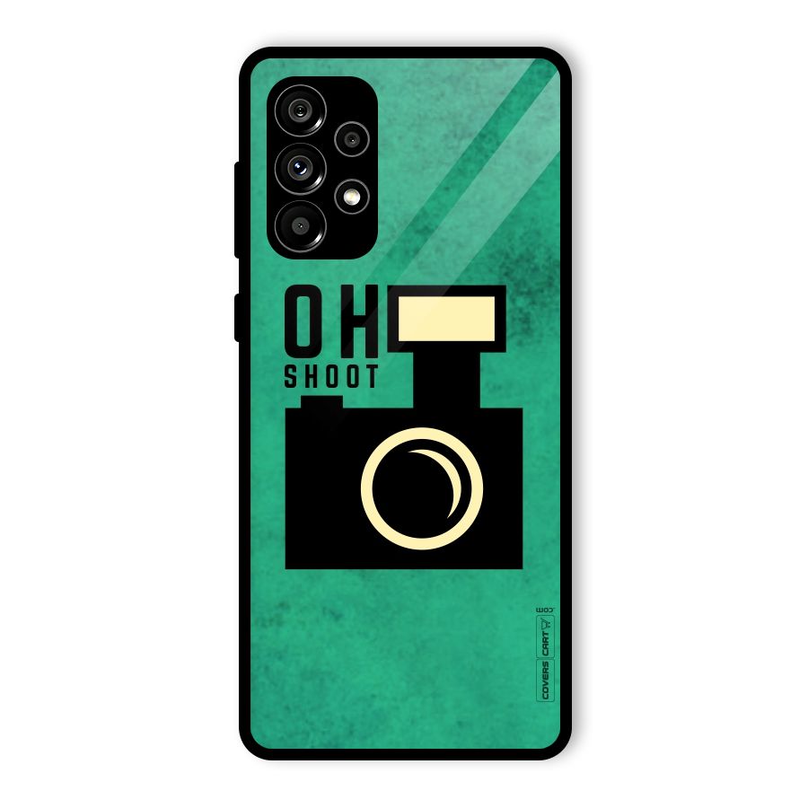 Oh Shoot Glass Back Case for Galaxy A73 5G