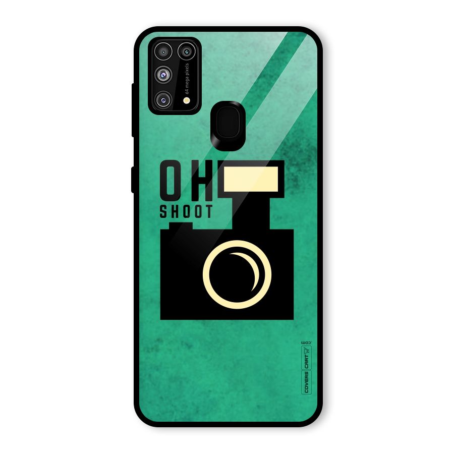 Oh Shoot Glass Back Case for Galaxy F41