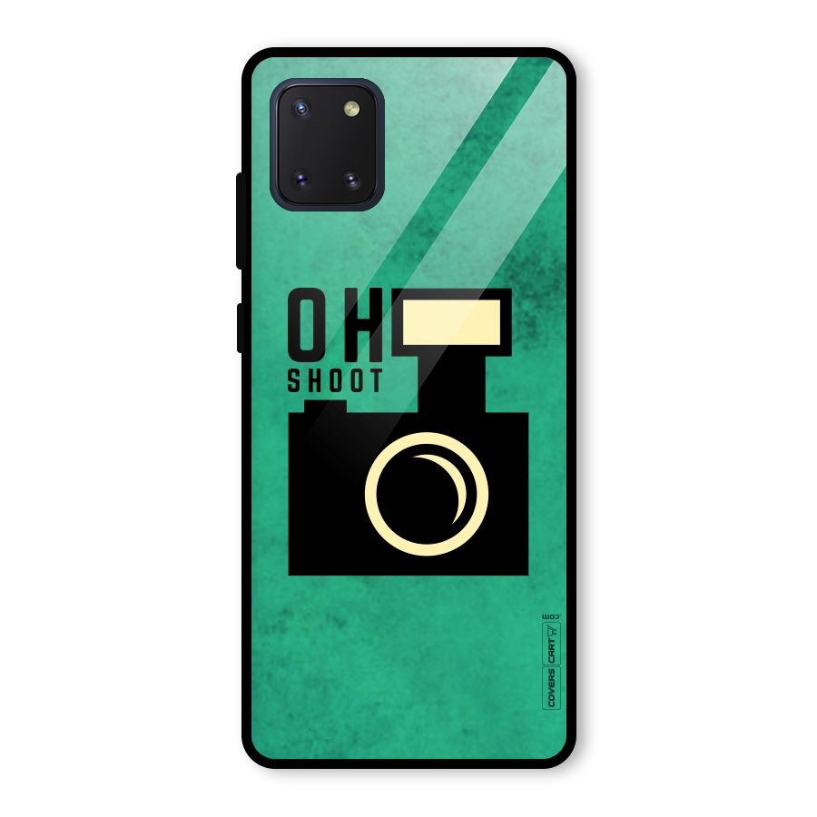 Oh Shoot Glass Back Case for Galaxy Note 10 Lite