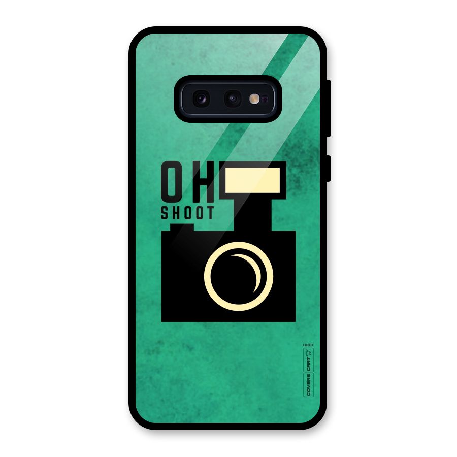 Oh Shoot Glass Back Case for Galaxy S10e