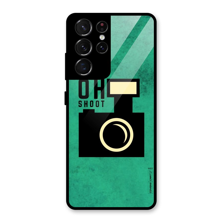 Oh Shoot Glass Back Case for Galaxy S21 Ultra 5G