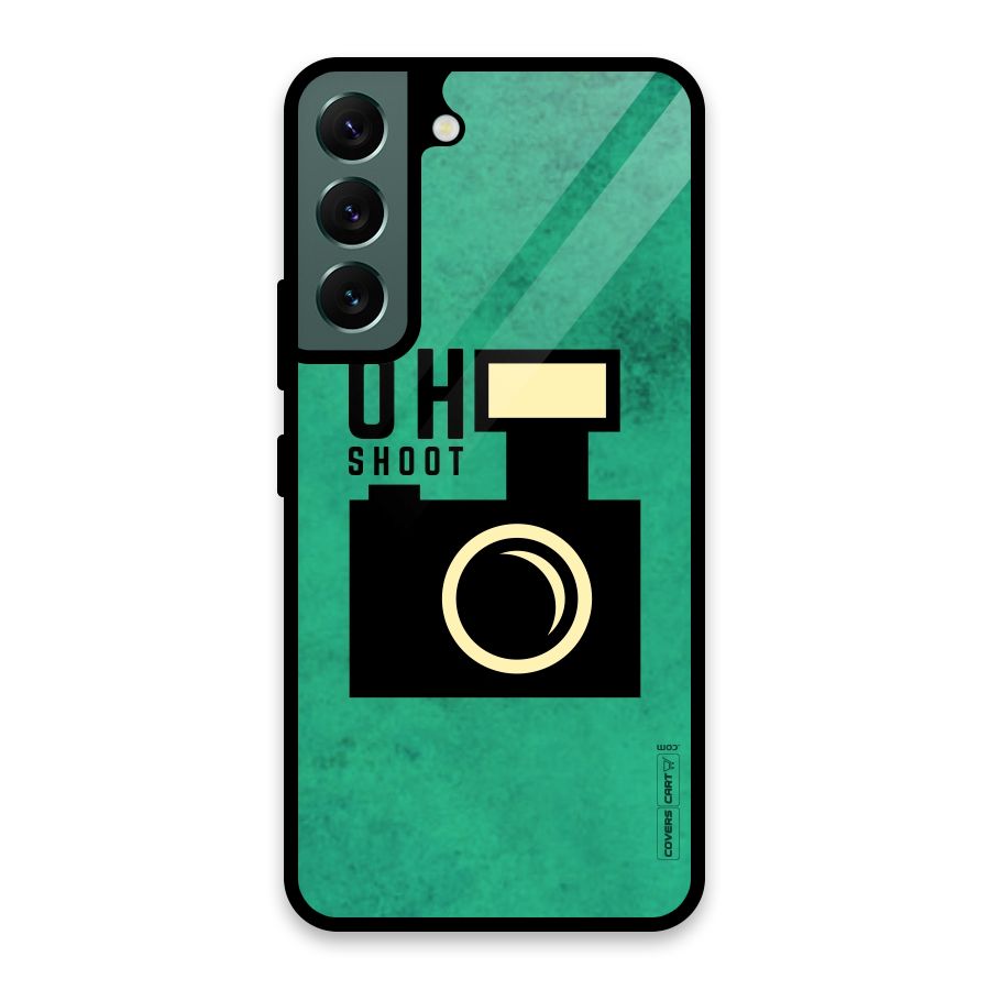 Oh Shoot Glass Back Case for Galaxy S22 5G