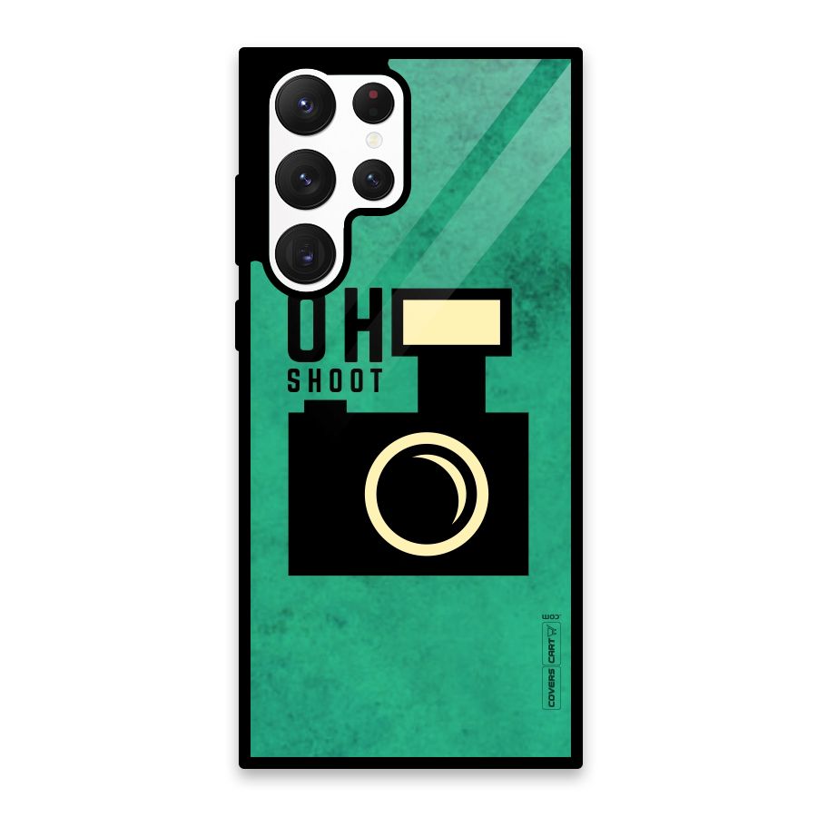Oh Shoot Glass Back Case for Galaxy S22 Ultra 5G