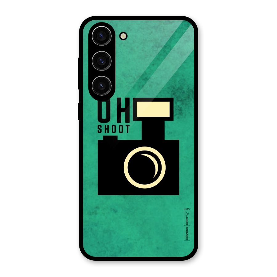 Oh Shoot Glass Back Case for Galaxy S23 Plus