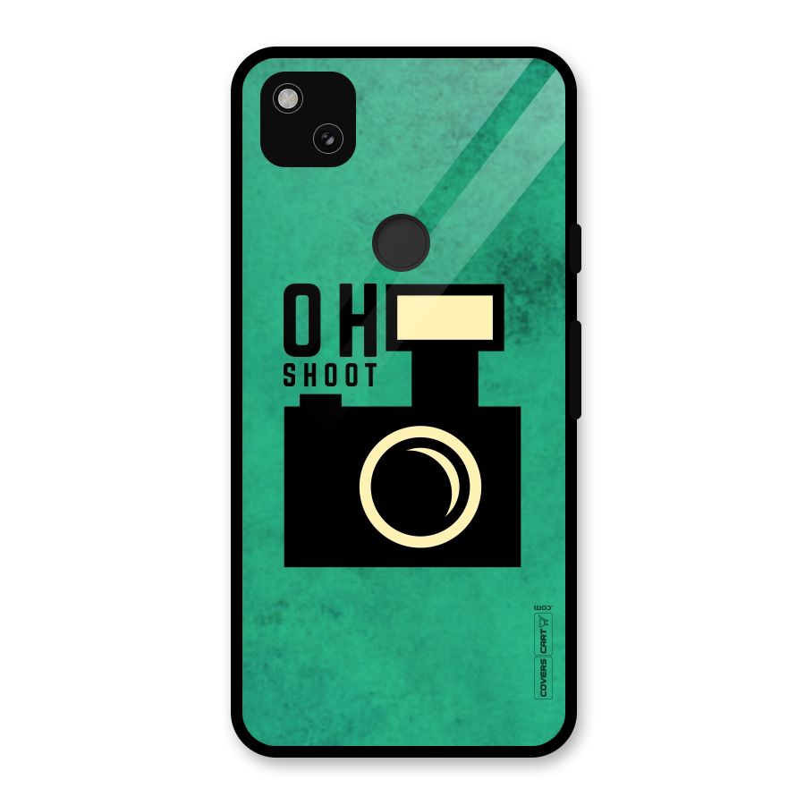 Oh Shoot Glass Back Case for Google Pixel 4a