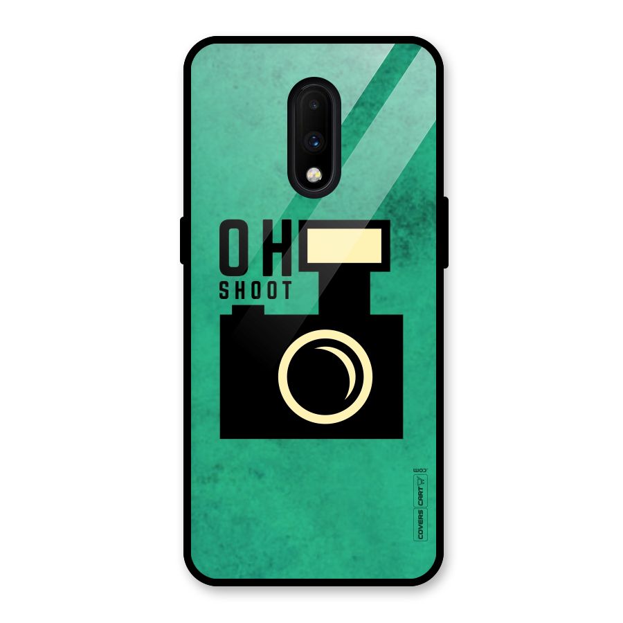 Oh Shoot Glass Back Case for OnePlus 7