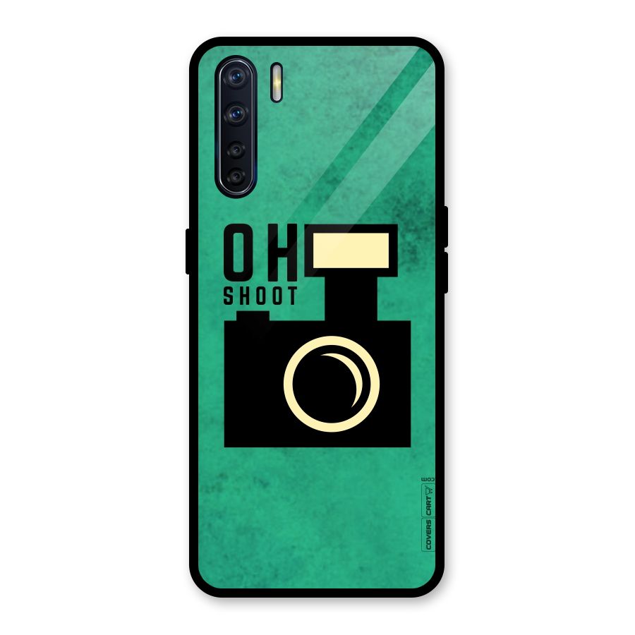 Oh Shoot Glass Back Case for Oppo F15