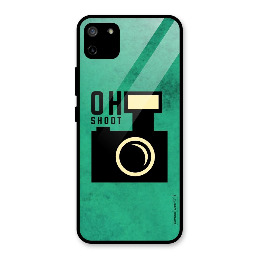 Oh Shoot Glass Back Case for Realme C11