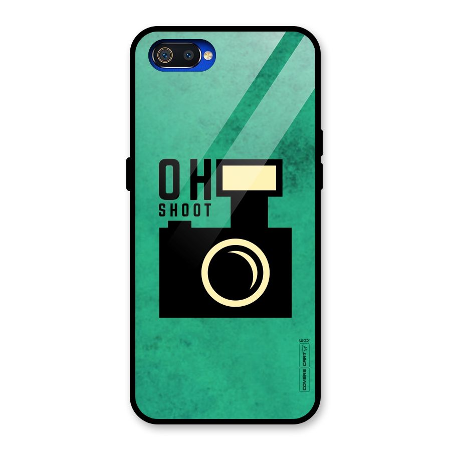 Oh Shoot Glass Back Case for Realme C2