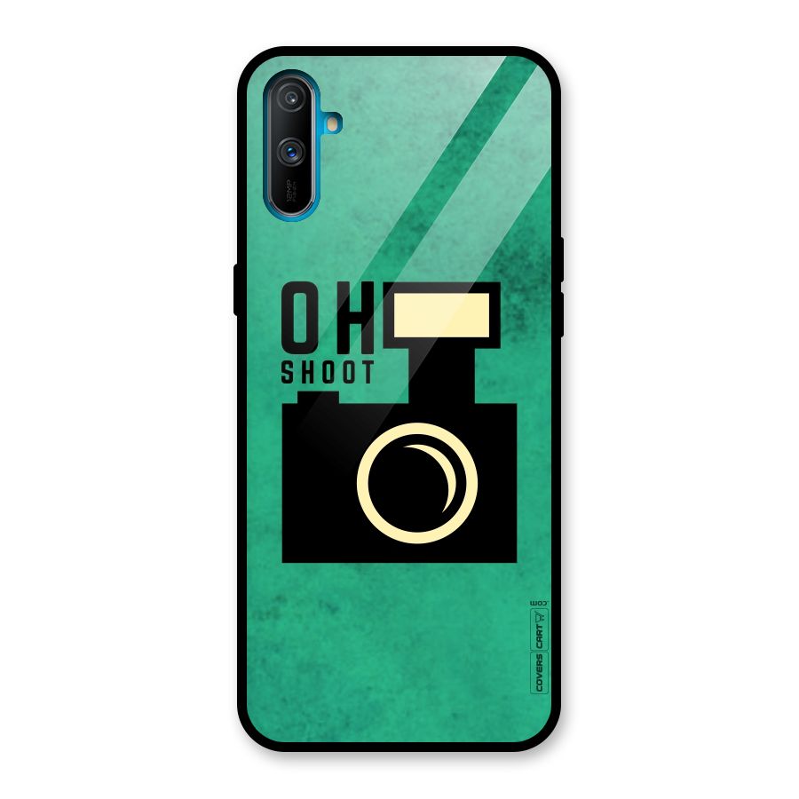 Oh Shoot Glass Back Case for Realme C3