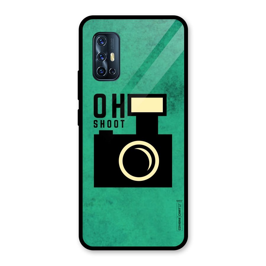 Oh Shoot Glass Back Case for Vivo V17