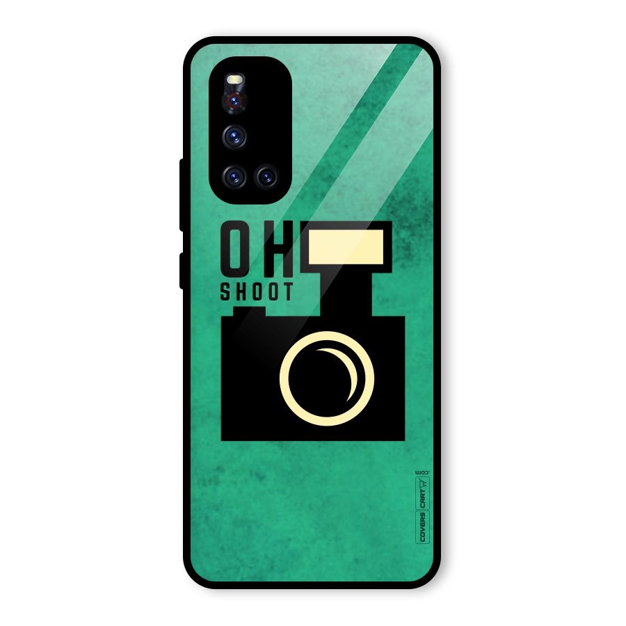 Oh Shoot Glass Back Case for Vivo V19