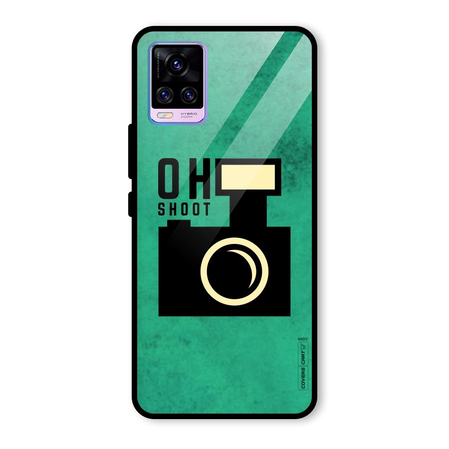 Oh Shoot Glass Back Case for Vivo V20 Pro
