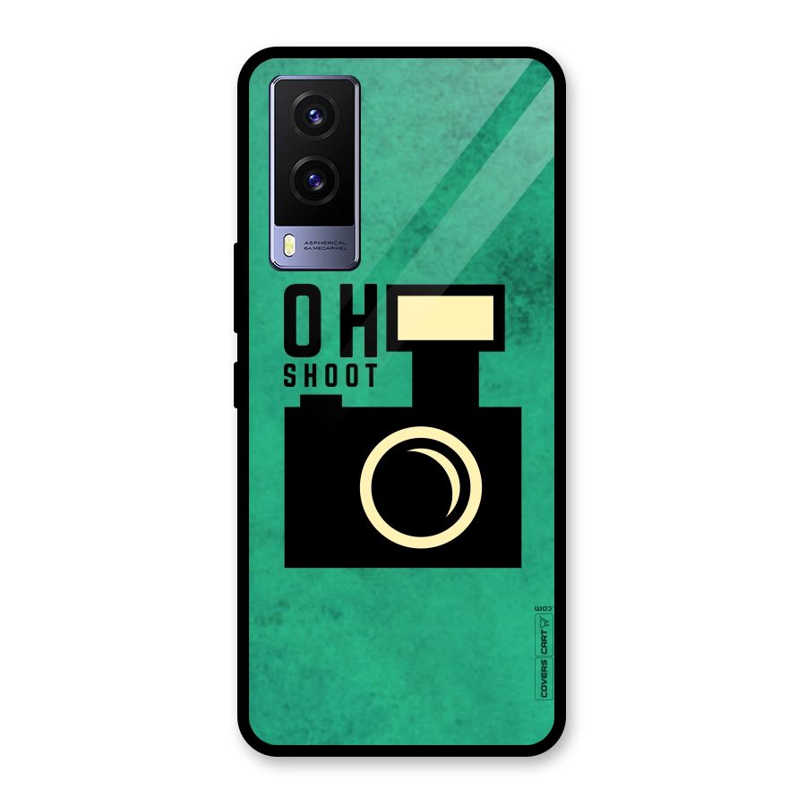 Oh Shoot Glass Back Case for Vivo V21e 5G