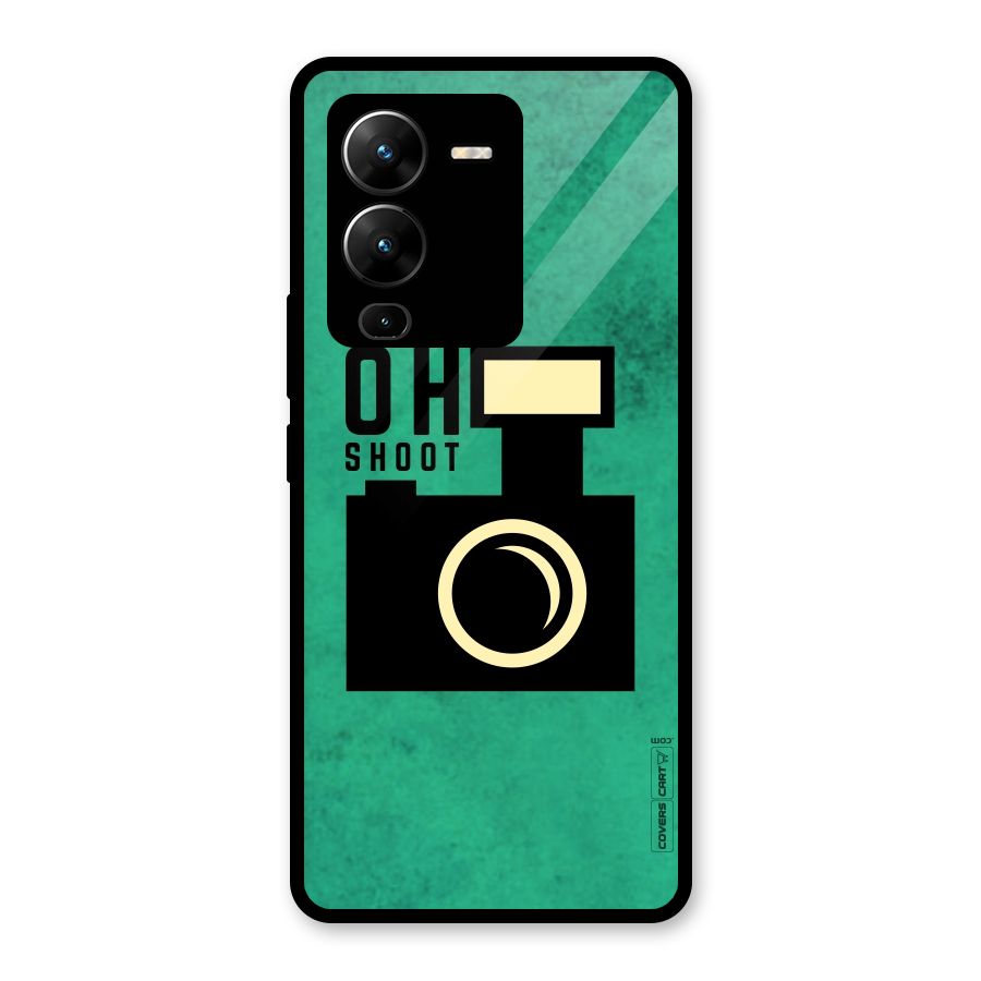Oh Shoot Glass Back Case for Vivo V25 Pro
