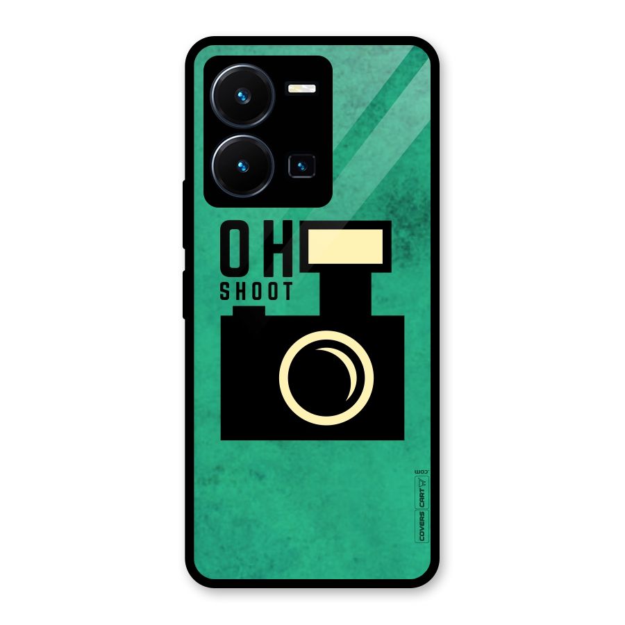 Oh Shoot Glass Back Case for Vivo Y35